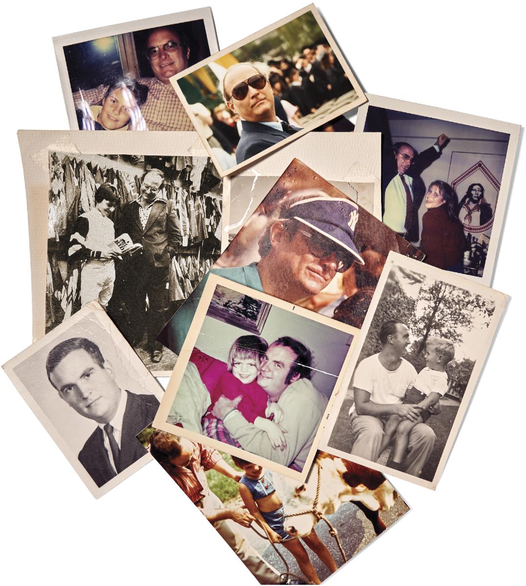 PETE, YOUR WORDS . . . Prose aside, Megan remembers a “charmed” childhood, captured in her photo collection. “My dad spoiled me, for sure. He called me ‘princess,’ the ‘perfect daughter.’ ”